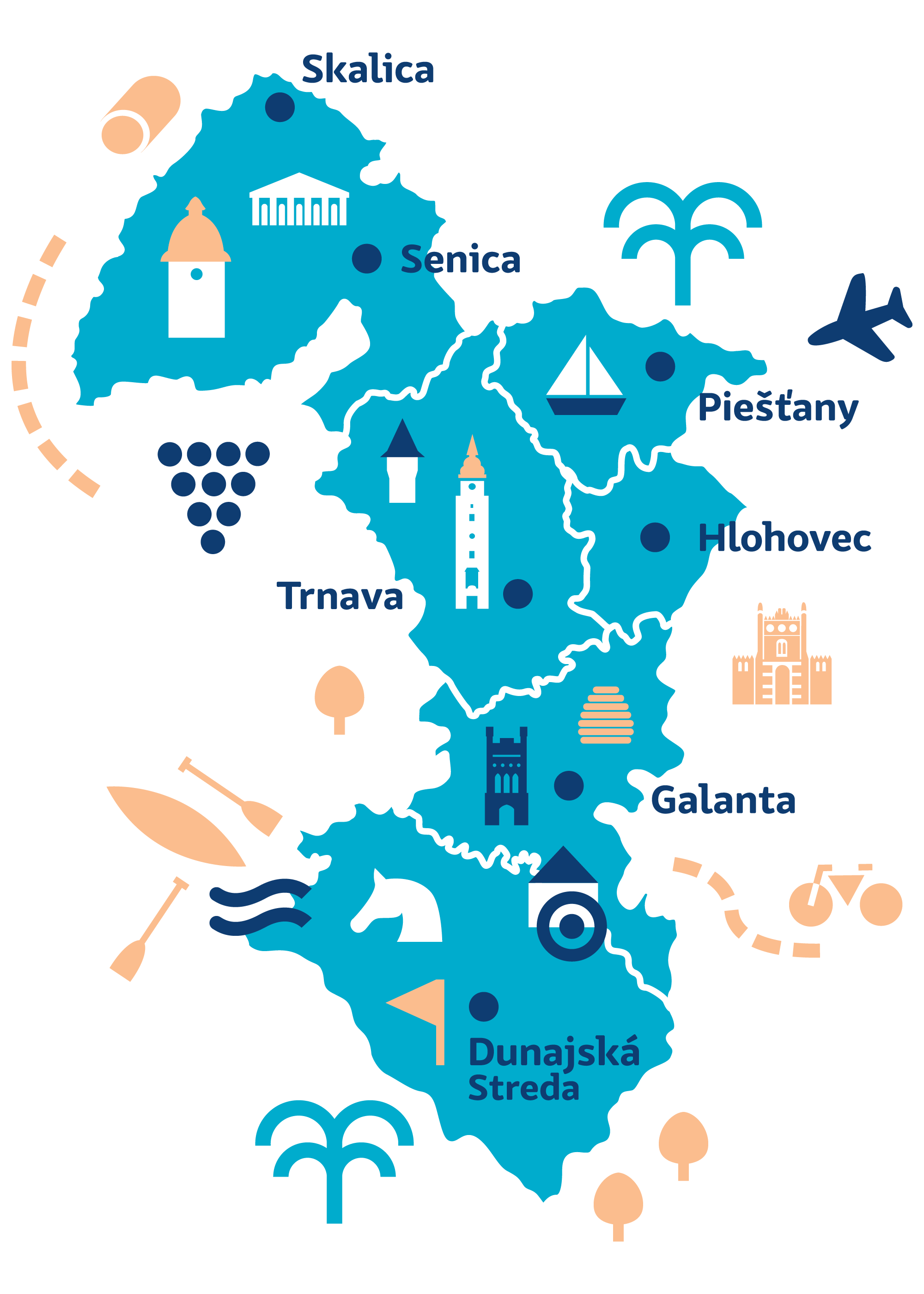 Mapa kraja zážitkov